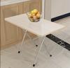 Mesa de Jantar Mesa Pequena Mesa Simples de Estudo Quarto de Estudante Cozinha Aluguel Nova Mesa de Jantar Mesa Dobrável Pequeno Apartamento Econômico