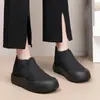 Novos Sapatos de Algodão de Inverno 2025 para Mulheres, Dropshipping de Peça Única, Forrados com Lã, Impermeáveis, Botas Slip-On, Botas de Neve