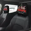 Capas de encosto de cabeça para carro da série de personagens transfronteiriços, capas elásticas impressas para encosto de cabeça e apoio de pescoço, personalizáveis com seu próprio design