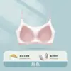 Top Tubo de Seda de Gelo Respirável Ultrafino Roupa Íntima Feminina Sutiã de Costas Bonito Sem Marcas Camisola Pequena Sutiã de Envolver o Peito Reunião para Seios Pequenos