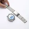 Adecuado para correa de tres eslabones de aleación de titanio para Huawei Watch GT5pro, correa universal de aleación de titanio de tres eslabones para hombre de alta gama