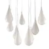 Nuevos Accesorios de Boda Shangmeili Venta al por Mayor Suministro Directo Candelabro de Gota de Agua de Plástico Accesorios de Decoración para Lugar de Boda Luces Decorativas