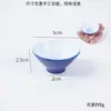 Simulação Azul e Tigela de Flores Prato Vaporizador Miniatura Recipiente para Alimentos e Brincadeiras Mini Kitchenette Feito à Mão DIY Cerâmica Macia Utensílio de Argila
