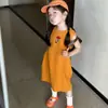 Vestido de verano para niña 2026 nuevo modelo vestido de verano hasta la rodilla para niñas pequeñas, vestido de princesa sin mangas extremadamente hermoso