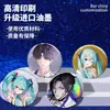 Insignias hechas a medida, insignias personalizadas de doble brillo, mercancía de celebridades, insignias metálicas 2D de anime personalizadas hechas por fans