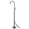 Grifo de bañera de suelo columna de cobre grifo de bañera control automático de agua fría y caliente para el hogar hotel venta al por mayor de fábrica grifo