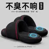 Estilo Popular de Sandálias e Chinelos para Mulheres 2025 Novo Estilo para Uso Doméstico Banho Interno Antiderrapante Uso Externo Chinelos com Solado Grosso Atacado