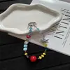 Estilo ins, divertido, lindo, cadena para teléfono con cuentas inspirada en la dopamina, charm para bolso, llavero y accesorio al por mayor