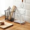 Jaula para palillos de hierro Lazy Xiansen, soporte para palillos, caja para palillos, caja para guardar cucharas de cocina para el hogar, jaula para palillos