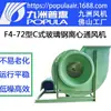 Ventilador Centrífugo Jiuzhou F4-72 C Fibra de Vidrio Anticorrosiva Planta Química Desodorización