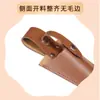 Funda protectora de cuero engrosado para tijeras de podar en stock, estuche de cuero para tijeras de jardín de piel de vaca, estuche de cuero para herramientas portátil para colgar en la cintura