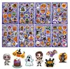 8 Pegatinas de Halloween Transfronterizas Dibujos Animados Maleta Computadora Portátil Decoración Lindas Pegatinas para Planificador Pegatinas de Juguete