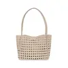 Bolso Canasta Nuevo de Viaje y Vacaciones Verano 2026, Bolso de Hombro y Axila Hueco Estilo Coreano, Bolso de Mano de Moda para el Trabajo
