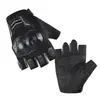 Guantes de medio dedo para deportes al aire libre y motociclismo, guantes de montar antideslizantes para hombre, guantes protectores unisex de medio dedo resistentes al desgaste