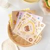 Papel para envolver sándwiches absorbente de aceite y a prueba de aceite bolas de arroz papel para hamburguesas papel estucado pan aceite papel encerado para hornear papel de aceite de grado alimenticio
