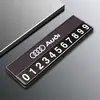 Placa Especial de Aparcamiento para Coche Audi A3A4La6Lq3Q5Lq2L Placa Especial Temporal de Teléfono para Coche en Movimiento