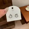 Pendientes de Diseño de Nicho con Agujas de Plata 925, Colección de Pendientes de Lujo Ligero de Gama Alta, Juegos de Pendientes, Tachuelas para Hélice Auricular al por Mayor
