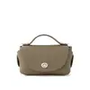 Marca Coreana de Nicho Modelo Nuevo 2026 Bolso Cruzado de Piel de Vaca de Primera Capa con un Diseño Elegante, Bolso de Mano, Bolso de Hombro Tipo Caja para Mujer