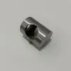 Acessórios para Postes de Guarda-corpo de Corrimão de Escada e Varanda em Aço Inoxidável Material Genuíno 304 Conexões de Tubo Redondo Passante Conectores de Aço Redondo