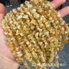 Volume de corrida cristal natural ágata pedra semipreciosa vidro irregular perfurado cascalho acessórios de joias produtos semiacabados