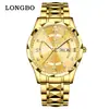 Novo Relógio Masculino Longbo À Prova D'água Luminoso Calendário Versão Coreana Relógio de Quartzo Douyin Aliexpress Dropshipping