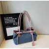 Bolso Tote Casual de Gran Capacidad Estampado de Leopardo Estético Moda Nueva Primavera 2026 Retro Simple para Hombro o Axila