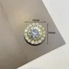 Versão coreana de prato de flor de diamante requintado acessórios de liga estrelas de temperamento acessórios de floco de neve brincos de alta qualidade grampo de cabelo flor de sapato material