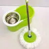 Cubo Giratorio de Ocho Caracteres Seleccionado Cuidadosamente Manos Libres Juego de Cubo y Mopa Giratoria para el Hogar Doble Uso Húmedo y Seco Mopa Giratoria
