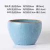 Vaso de Cerâmica Simples para Flores Doméstico de Grande Calibre Estilo Nórdico para Árvores Rabanetes Verdes Suculentas Clívia Envasado Espessado