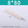 Taco de Madera con Veta Diagonal M6M8M10 Conector para Muebles Tapón Redondo de Madera Tres-en-Uno Espiga de Madera Decoración Cuña de Madera Taco de Madera Clavo de Madera