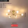 Luminárias de sala de estar estilo nórdico, luminárias criativas e únicas para quarto e sala de jantar, luminárias modernas e minimalistas de ferro forjado, luminárias para pousadas e lustres para lojas de roupas
