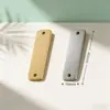 Accesorios de Colgante de Acero Inoxidable Transfronterizos Tira Larga de Agujero Doble para Pulsera Accesorios de Joyería DIY Parche de Grabado Accesorios DIY de Acero de Titanio