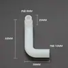 Accesorios para dispensador de agua tubo de agua de grado alimenticio tubo de silicona resistente a altas temperaturas manguera elástica sanitaria inodora con forma tridimensional