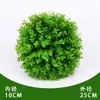 Eucalipto Artificial Bola de Grama Milan Plástico Bola Redonda Planta Verde Pendurada na Parede Interior Shopping Center Supermercado Decoração de Teto