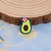 Acessórios de joia DIY de simulação de fruta de desenho animado material PVC cola macia decoração de capa de celular patch plano feito à mão