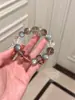 Pulsera de Cristal Gris Luna Natural, Pulsera de Cristal de Té Fresco de Doble Punta, Regalo para Novia o Mejor Amiga, Amuleto de Buena Suerte, Pulsera Exquisita