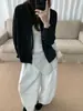 Sudadera con capucha y estampado floral estilo coreano para mujer, nuevo modelo de otoño 2026, corte holgado, adelgazante, cárdigan corto casual para mujer