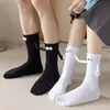 2025 dopamina mujeres se darán la mano calcetines alto valor de color calcetines personalidad femenina magnético darse la mano calcetines rojos amantes cien