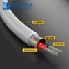 Fio eletrônico de Teflon alta temperatura 200 C 0,12mm-1,02 núcleo fio plano núcleo de cobre estanhado fio de plástico flúor