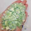 Mezcla Dorada Lentejuela Perla Estrellas Trébol de Cuatro Hojas Slime DIY Pegamento de Gota Relleno de Barro Cristal Parche para Arte de Uñas