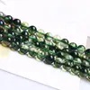 Cristal Kankan Verde Fantasma Contas Soltas Acessórios para Joias Contas DIY Semi-Acabadas Atacado do Fabricante
