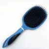 Peine masajeador para champú peine para el cabello peine para cabello seco peine de costilla peine para el cabello peine rizador de cabello con bolsa de aire hueca cabeza del peine peine masajeador