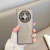 Meiyan Es Adecuado para Funda de Teléfono Móvil Vivo Nuevo Y500 con Película para Lente X300S Anillo Electroplateado Y300Pro Funda de Silicona Transparente