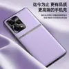 Funda Adecuada para Teléfono Redmi Note 12 Pro, Funda de Cuero Líquido Cubierta Protectora, TPU Cobertura Completa Anti-Caída Estilo de Lujo