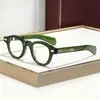 2026 Novos Armações de Óculos Redondas Retrô Estilo Japonês Feito à Mão Transfronteiriço Balzac Jm Acetato de Celulose Óculos com Lentes Transparentes
