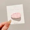 Pinza lateral para el cabello simple y elegante para mujer, sin costuras, fresca y estilosa, alto valor estético, accesorio para el cabello suave y versátil