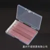 Caixa térmica de comércio exterior cotonete de nano algodão cotonete para cílios cotonete de limpeza cotonete para cílios cotonete flocado 100 Peças/Caixa