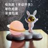 Navidad Pequeño Regalo Lámpara de Noche de Mesa Controlada por Voz Lámpara Astronauta Luz Nocturna Lámpara de Atmósfera Colorida Lámpara de Mesa para Dormitorio Luz Nocturna por Voz