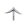 Anclajes de Suelo sin Perforación para Huertos, Accesorios para Invernaderos, Anclajes de Suelo de Alambre de Acero Galvanizado tipo Tornillo para Fijación Agrícola