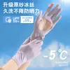 Guantes de Sol de Verano para Mujer, Delgados, Palma Abierta, Anti-UV, Antideslizantes para Conducir, Sensación de Hielo, Semi-Montar, Guantes de Seda de Hielo Xinji